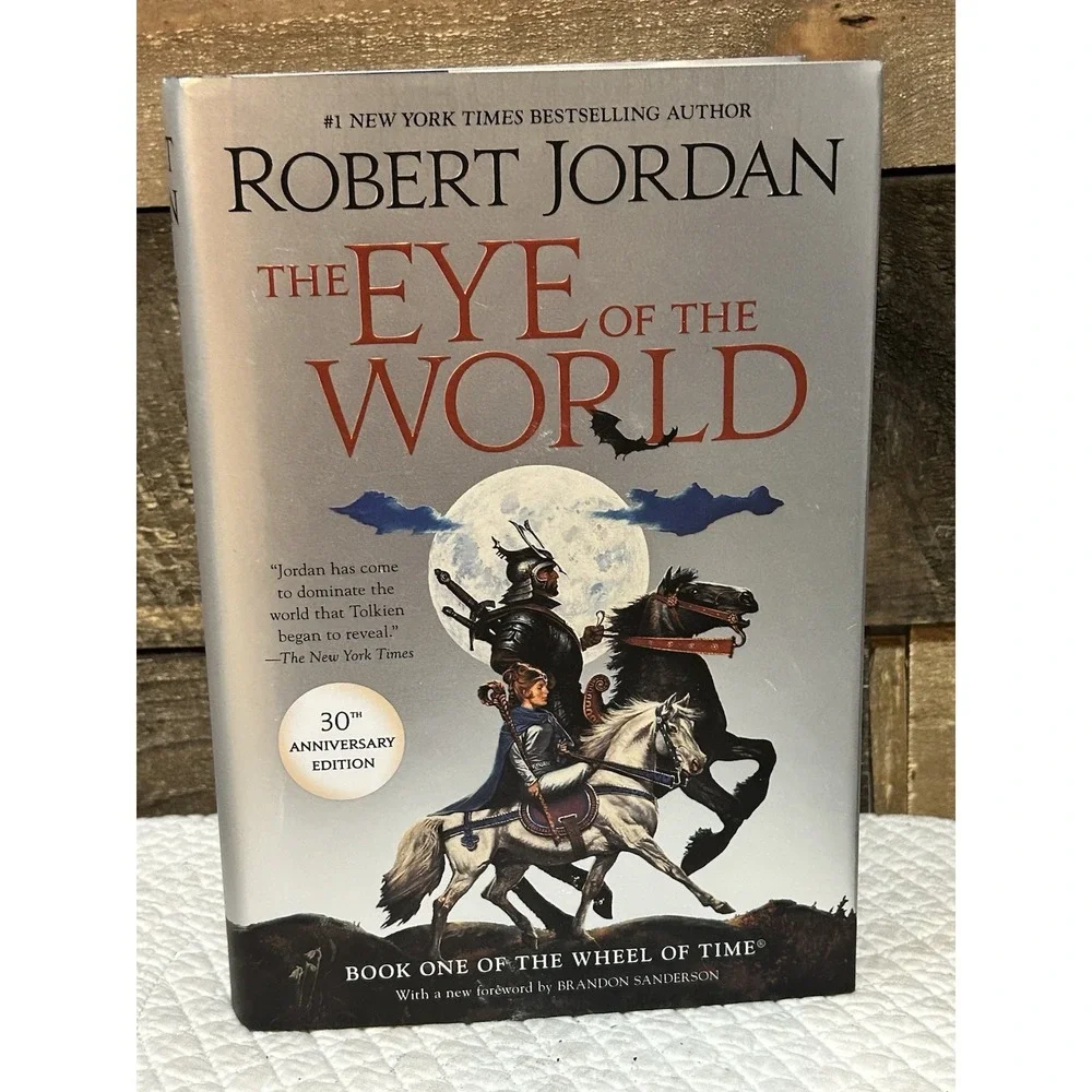 Robert Jordan The Eye of the World Fantasy Hardcover Tom Doherty